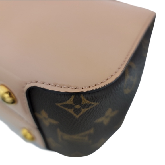 LOUIS VUITTON Cherry Wood PM 2WAY Bag Monogram Vernis Rose Ballerine - Picture 11 of 16